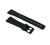 Cinturino Di Ricambio Casio Collection 18Mm Nero In Resina MQ-103-7D