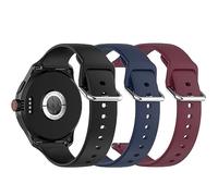 Cinturino di ricambio compatibile con Fossil Nate Chronograph/Machine Automatic/Bronson Automatic/Townsman 48 mm/Blue GMT, Mittelgroße, Silicone, Nessuna pietra preziosa