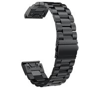 Cinturino di ricambio compatibile con Garmin Fenix 8 43 mm/Fenix 7s/Instinct E 40 mm/Approach S70 42 mm, cinturino in metallo regolabile di alta qualità in acciaio inossidabile, Metallo