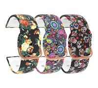 Cinturino di ricambio compatibile con Ruimen Smart Watch, cinturino di ricambio in morbido silicone per Ruimen Smartwatch D1, Size L, Confezione da 3 pezzi A