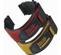 Cinturino di ricambio da uomo in nylon compatibile con orologi Garmin per Fēnix/Forerunner/Vivoactive/Approach/MARQ/Quatix/D2, 22mm/Middle (7.2'' to 8.2''), Nylon, No.