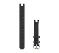 Cinturino di Ricambio Garmin per Smartwatch Lily GPS - Pelle Italiana Nera (Grande)