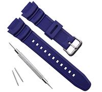 Cinturino di ricambio impermeabile, in resina naturale, per Casio AQ-S800W, SGW-300H, MRW-200H, AE-1200, W-800H, W-735H, Scarpette a strappo Voltaic 3 - Bambini