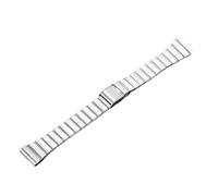 Cinturino di ricambio in metallo per orologi, Cinturino in acciaio inossidabile for Casio F91W 18-20 mm argento oro(Silver,18mm)