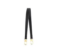 Cinturino di ricambio in pelle PU con manico corto, tinta unita, per borsa baguette da ascella,Nero,10 pezzi 56 cm