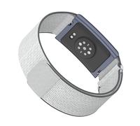 Cinturino di ricambio in poliammide compatibile per fitness tracker Secret Protect Plan, tessuto ventilato e cerchio in alluminio, disponibile in acromatico, offre protezione della struttura di