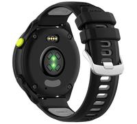 Cinturino di ricambio in silicone bicolore compatibile con Garmin Forerunner 170/170 Music/70, traspirante, sportivo, impermeabile, accessorio da polso, One Size, Silicone, Non pietra preziosa