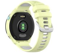 Cinturino di ricambio in silicone bicolore compatibile con Garmin Forerunner 170/170 Music/70, traspirante, sportivo, impermeabile, accessorio da polso, One Size, Silicone, Non pietra preziosa