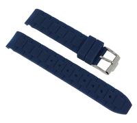 Cinturino Di Ricambio In Silicone Blu Jacques Lemans Rome Sports 1-1623C 1-1745