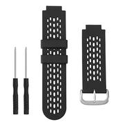 Cinturino di ricambio in silicone compatibile con Garmin Approach S2/S4 Activity Tracker a sgancio rapido, cinturino di ricambio nero