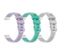 Cinturino di ricambio in silicone da 12 mm, compatibile con Fossil Carlie/Carlie Mini/Raquel da 23 mm, per uomini e donne, Mittelgroße, Silicone, Nessuna pietra preziosa