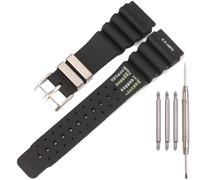 Cinturino di ricambio in silicone da 24 mm, compatibile con Citizen Promaster Aqualand Duplex, cinturino impermeabile di grado subacqueo per modelli JP2008-06E, JP1080-55L e larghezza ansa 24 mm