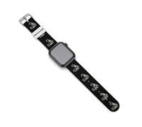Cinturino di ricambio in silicone mimetico color visone, compatibile con Apple Watch, 38mm/40mm, Acciaio inossidabile, Ametista