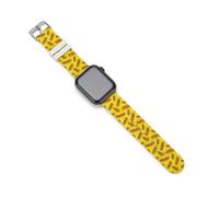 Cinturino di ricambio in silicone per orologio Hot Dog, compatibile con Apple Watch, 42mm/44mm, Acciaio inossidabile, Ametista