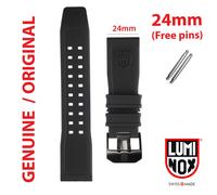 Cinturino Di Ricambio Luminox Originale 24Mm In Gomma Navy Seals Serie 3500 3507