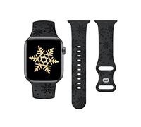 Cinturino di ricambio per Apple Watch da 38 mm, 40 mm, 41 mm, 45 mm, 44 mm, 42 mm, 49 mm, regalo di Natale, cinturino sportivo in silicone per serie 8, 7, 6, 5, 4, 3, 2, 1, SE, 38/40/41mm