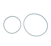 Cinturino di ricambio per aspirapolvere per piscina materiale ABS durevole facile da installare prestazioni stabili per aspirapolvere da piscina Polaris serie 360 380 plastica 11,9 cm 8,4 cm 2 pezzi