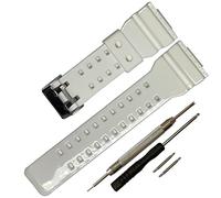 Cinturino di ricambio per Casio GLS-8900/GW-8900/GA-110/GA-100C/GA-120/GD-110/GLS-100(Bright White)