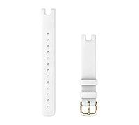 Cinturino di ricambio per Garmin GPS Smartwatch Lily - Pelle Italiana Bianco - N