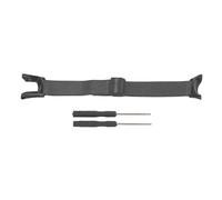 Cinturino di ricambio per orologio Ambit 1 2 2S 2R 3 Sport 3 Peak cinturino regolabile in acciaio inox con 2 cacciaviti (nero)