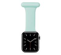 Cinturino di ricambio per orologio da infermiera, in morbido silicone, compatibile con Apple Watch da 38 mm, 40 mm, 41 mm, 42 mm, 44 mm, 45 mm, 46 mm, 49 mm, cinturino di ricambio, 42(Series 3)/44/45