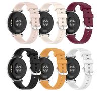 Cinturino di ricambio per orologio da polso, 14 mm, compatibile con Fossil Gilmore/Jacqueline/Stella, in silicone, per Fossil Raquel Sun Moon/Raquel, 26 mm, Mittelgroße, Silicone, Nessuna pietra