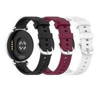 Cinturino di ricambio per orologio da polso, 14 mm, compatibile con Fossil Gilmore/Jacqueline/Stella, in silicone, per Fossil Raquel Sun Moon/Raquel, 26 mm, Mittelgroße, Silicone, Nessuna pietra