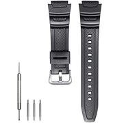 Cinturino di ricambio per orologio da uomo in resina per Casio AE-1000W AE-1200 AE-1300 AEQ-110W AQ-S800W AQ-S810W SGW-500H SGW-400H F-108WH W-215H W-218H W-735H Cinturino sportivo impermeabile