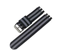 Cinturino di ricambio per orologio in tela e nylon da 17/19/20 mm, accessori per sport all'aria aperta, casual e versatile, regolabile,colore 4,20 millimetri
