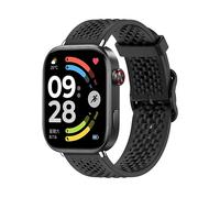 Cinturino di ricambio WIGENTO Band Mesh Design Nero, silicone