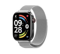Cinturino di ricambio WIGENTO milanese magnetico Argento, acciaio inox