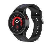 Wigento Per Samsung Galaxy Watch 6/5/4 40 44 mm/Watch 5 Pro 45 mm/Watch 6/4 Classic 43 47 mm/42 46 mm orologio in plastica/silicone cinturino di ricambio modello 3