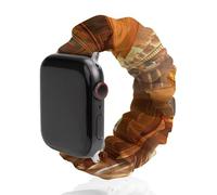 Cinturino elastico di ricambio morbido elastico con piramidi dell'antico Egitto, compatibile con Apple Watch, 38mm/40mm, Acciaio inossidabile, Nessuna pietra preziosa