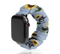 Cinturino elastico di ricambio per orologio con scritta "Cat You Are My Sunshine", morbido ed elastico, compatibile con Apple Watch, 38mm/40mm, Acciaio inossidabile, Nessuna pietra preziosa
