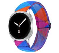 Cinturino elastico di ricambio per Samsung Galaxy Watch 8 40 mm 44 mm/Watch 8 Classic strap elastico tessuto fantasia braccialetto, Misura unica, Nylon, Nessuna pietra preziosa