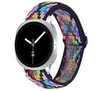 Cinturino elastico di ricambio per Samsung Galaxy Watch 8 40 mm 44 mm/Watch 8 Classic strap elastico tessuto fantasia braccialetto, Misura unica, Nylon, Nessuna pietra preziosa