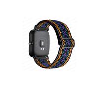Cinturino elastico in nylon da 20 mm/22 mm compatibile con Amazfit GTS4/2/2E/3/Mini, GTR4/3/Pro/2, Bips, Stratos - Viola Boemia