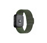 Cinturino elastico in nylon da 20 mm/22 mm compatibile con Amazfit GTS4/2/2E/3/Mini, GTR4/3/Pro/2, Bips, Stratos - Cargo Khaki