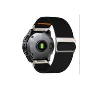 Cinturino elastico in nylon per Garmin Descent MK3i Black 26mm