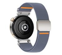 Cinturino elastico in nylon per orologio Garmin Venu 3S 2S/Vivoactive 4S/Vivomove 3S/Forerunner 255S 265S, 18 mm, magnetico/paracadute, cinturino elastico sportivo per Garmin Forerunner 255 Music