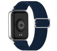 CINTURINO INF elastico in nylon per Xiaomi Band 9 Pro Blu notte, Nylon intrecciato, acciaio inossidabile
