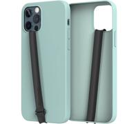 Cinturino elastico in silicone per cellulare, utilizzabile come impugnatura, supporto sottile e riutilizzabile per cellulare con clip.