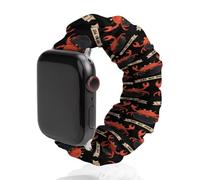 Cinturino elastico per orologio con scritta in lingua inglese Say No To Pot Crab, compatibile con iWatch, divertente, per uomini e donne, 38 mm/40 mm, 42 mm/44 mm, 42mm/44mm, Poliestere, Nessuna