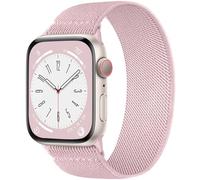 Cinturino elastico Solo Loop compatibile con Apple Watch da 42 mm, 44 mm, 45 mm, 49 mm, unisex, in morbido nylon elastico, cinturino sportivo di ricambio per iWatch serie 9, 8, 7, 6, 5, 4, 3, 2, 1, SE