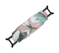 Cinturino ergonomico in PU e corda elastica per tablet da 6-8 pollici, con impugnatura antiscivolo e sicura, accessorio per la lettura.
