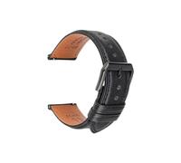 Cinturino for orologio a sgancio rapido adatto for Huawei adatto for Samsung Galaxy Active2/3 adatto for cinturino for orologio intelligente con cinturino in vera pelle Amazfit (Color : Black B, Siz