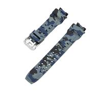 Cinturino for orologio adatto for Casio Rangeman G-SHOCK G9200 G9100 GW9200 GW9101 GW9102 GW9110 GW9125.(Cam-royal blue)