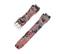 Cinturino for orologio adatto for Casio Rangeman G-SHOCK G9200 G9100 GW9200 GW9101 GW9102 GW9110 GW9125.(Cam-red)