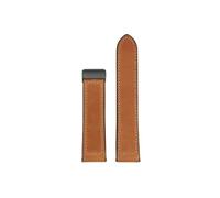 Cinturino for orologio con fondo in silicone impermeabile in vera pelle Adatto for Casio Swordfish Mdv-106/107 EFR-303L(Brown black buckle,For mdv-106/107)