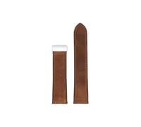 Cinturino for orologio con fondo in silicone impermeabile in vera pelle Adatto for Casio Swordfish Mdv-106/107 EFR-303L(Dark brown silver,For mdv-106/107)